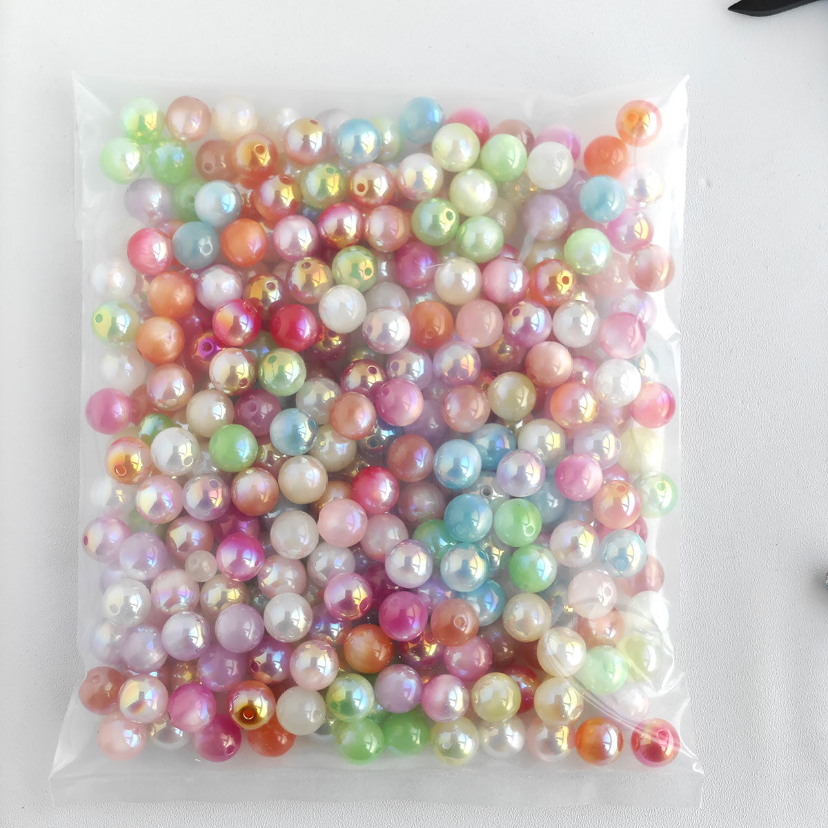 AA0136 12mm Shimmer Resin Beads For Jewelry Making Hairwear Phone Shell Accessorie,Keychains