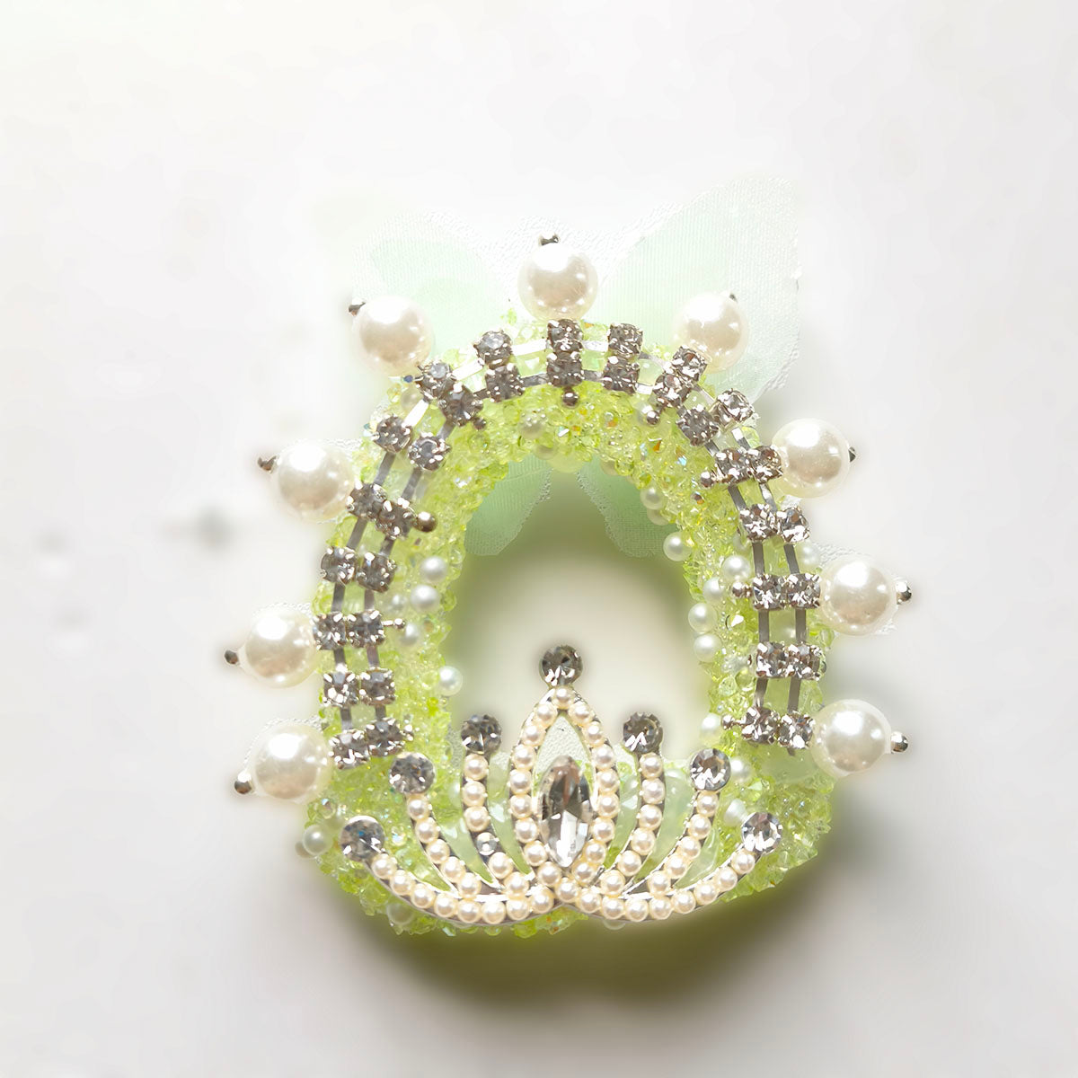 AA0165 Heavy-Duty Butterfly Crown Arch Beading DIY Accessories Kit - Pen Decoration Beads Craft Supplies