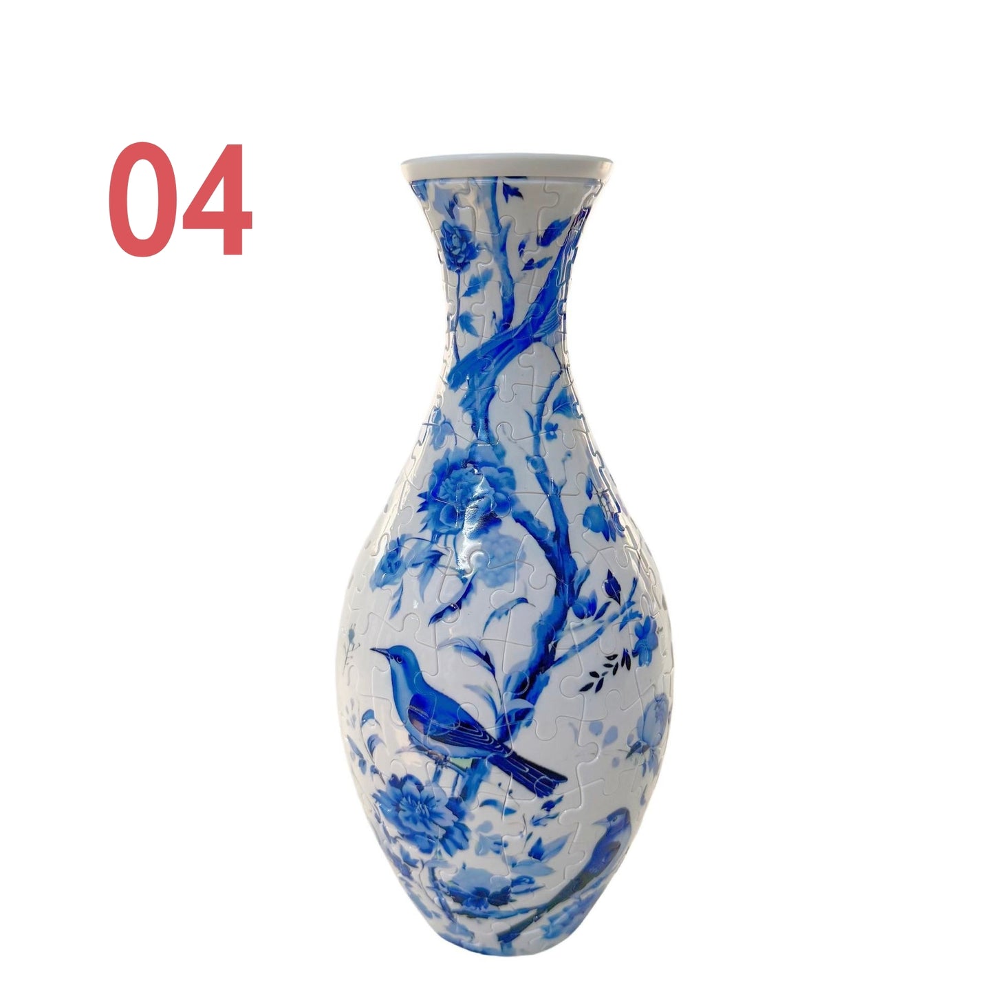 3D Puzzles Vase for Adults, Crafts for Adults, 160 Pieces Plastic DIY Unique Flower Vase , House Warming Gift Birthday Gifts for Flower Arrangements and Home Decor