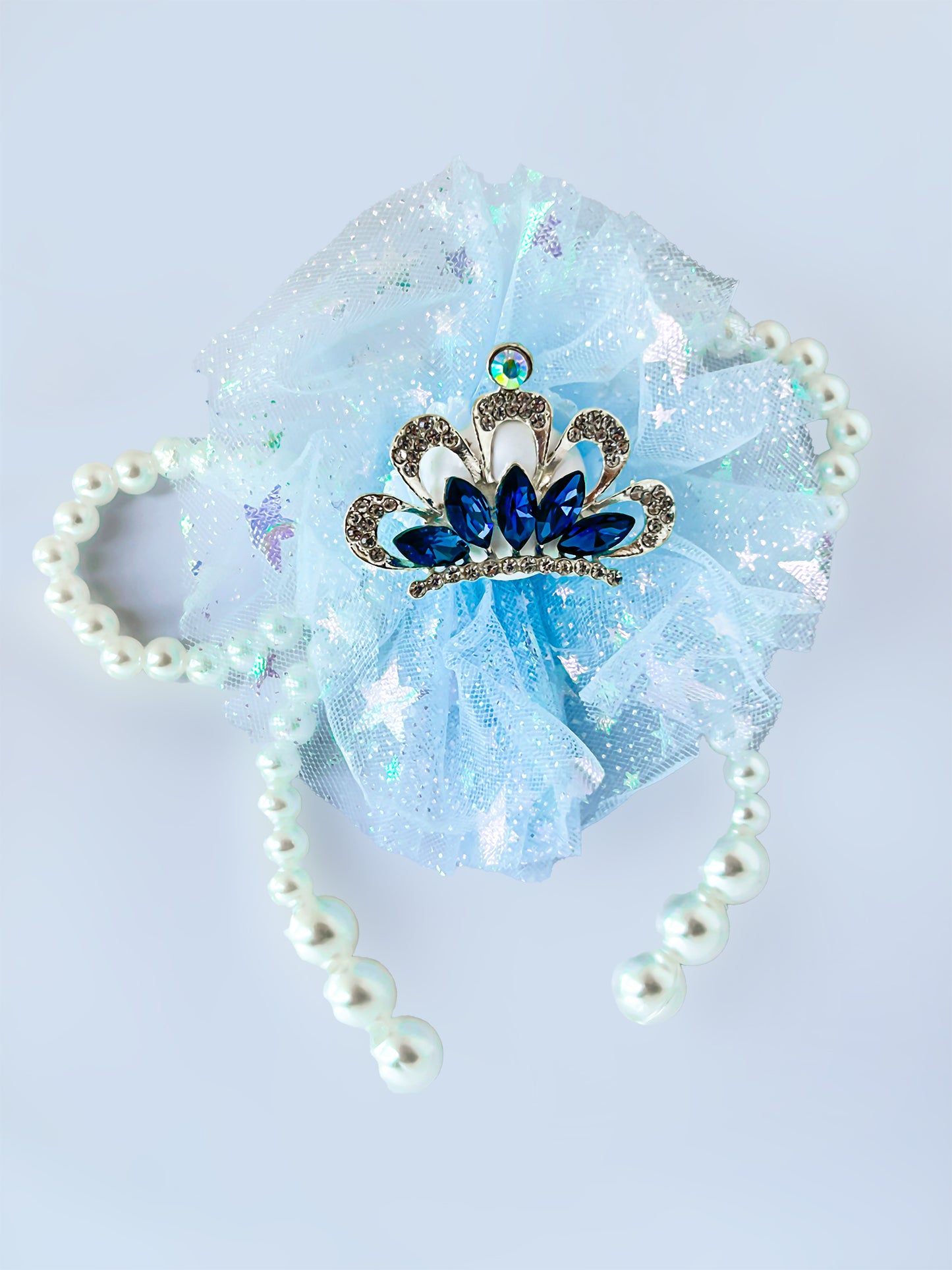 C52025 Metal crown Pearl lace flower DIY Jewelry Making Craft Accessories, Fashion Decorative Beads For Pen, Keychain, Backpack Charm & Women's Creative Gifts