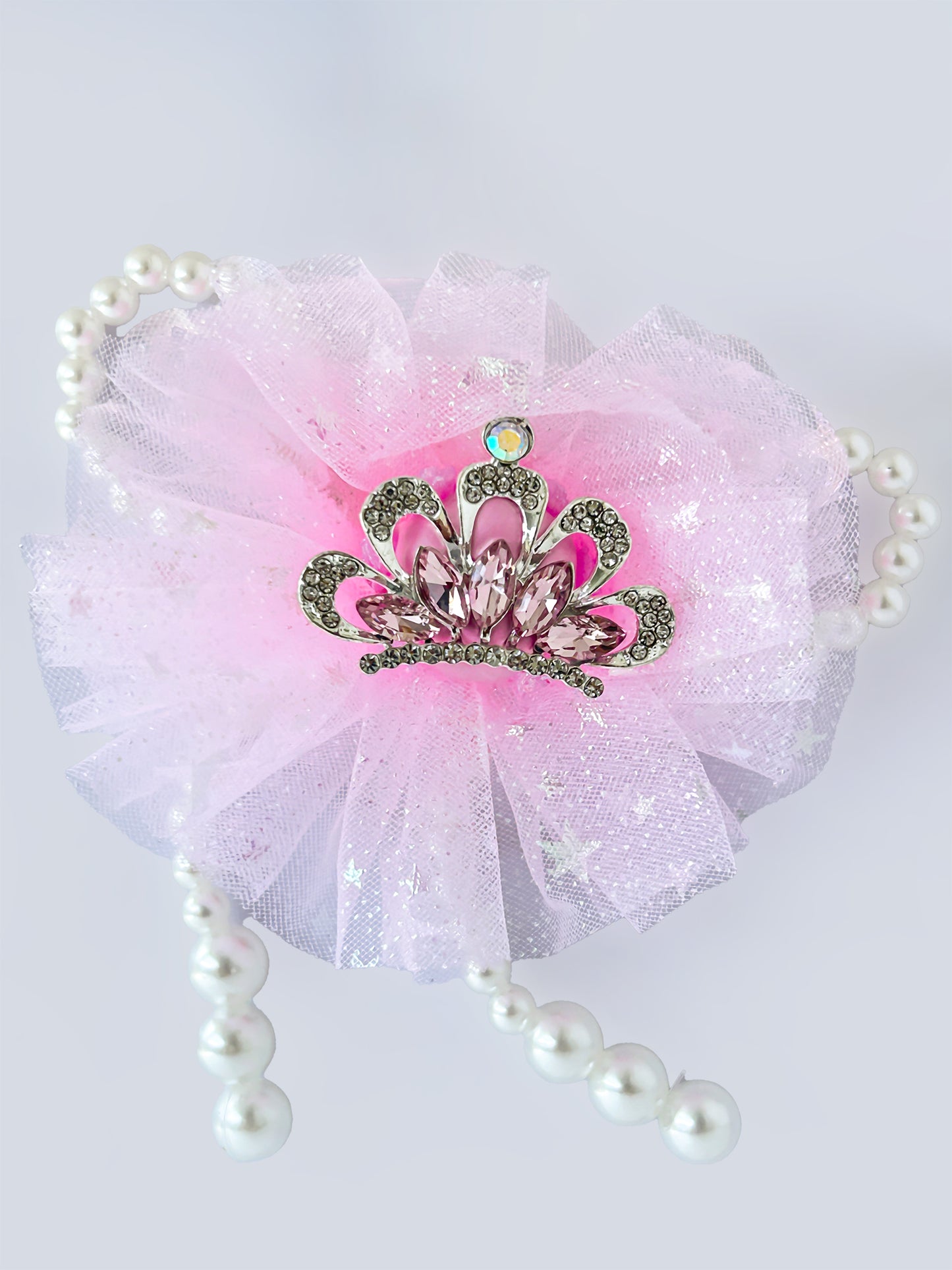 C52025 Metal crown Pearl lace flower DIY Jewelry Making Craft Accessories, Fashion Decorative Beads For Pen, Keychain, Backpack Charm & Women's Creative Gifts