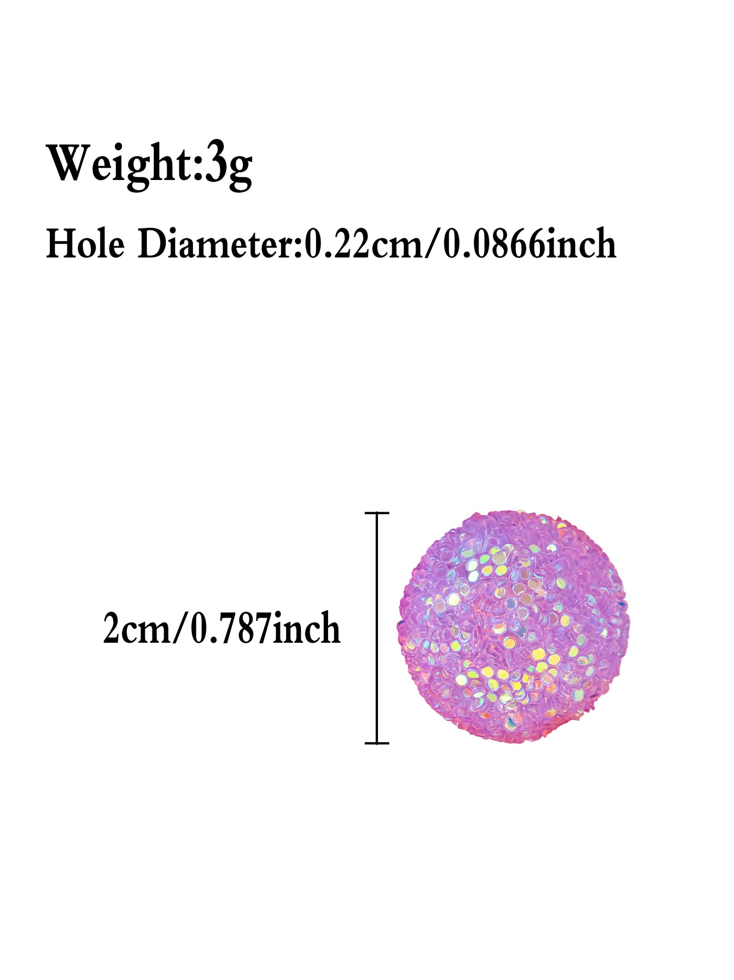 C52030 Wholesales Price Cheap Summer DIY 20mm  Gumball Sequin Rhinestone Resin Ball Sugar Beads For Beadable Pen Chunky Bubblegum Necklace Bracelet Jewelry