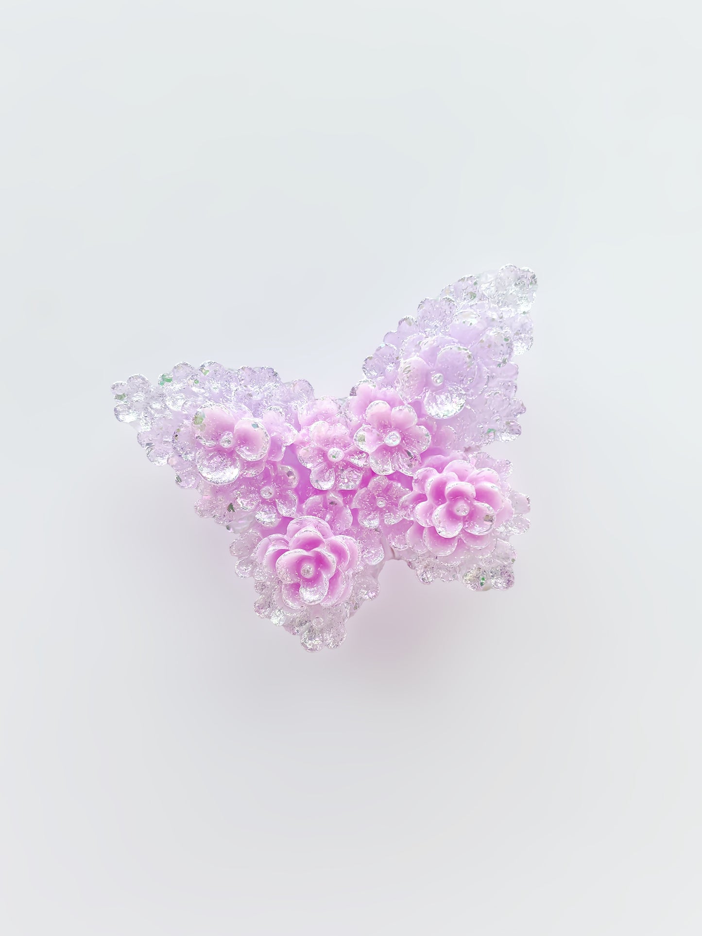 C52054 fancy beads,resin gradient color butterfly Suitable For Bead Pens, Mobile Phone Pendants, Key Chains And Bags DIY Jewelry Craft Accessories