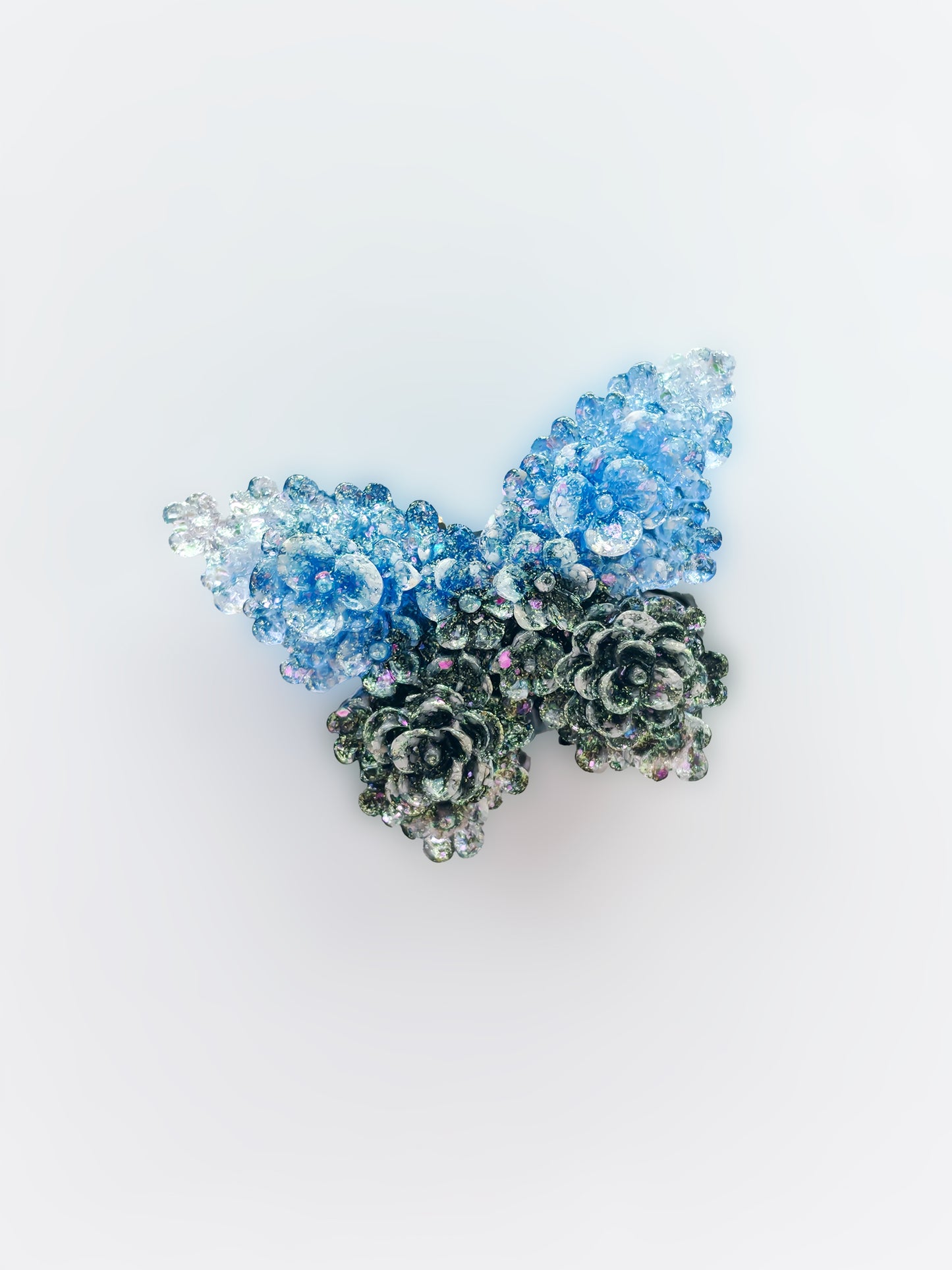 C52054 fancy beads,resin gradient color butterfly Suitable For Bead Pens, Mobile Phone Pendants, Key Chains And Bags DIY Jewelry Craft Accessories
