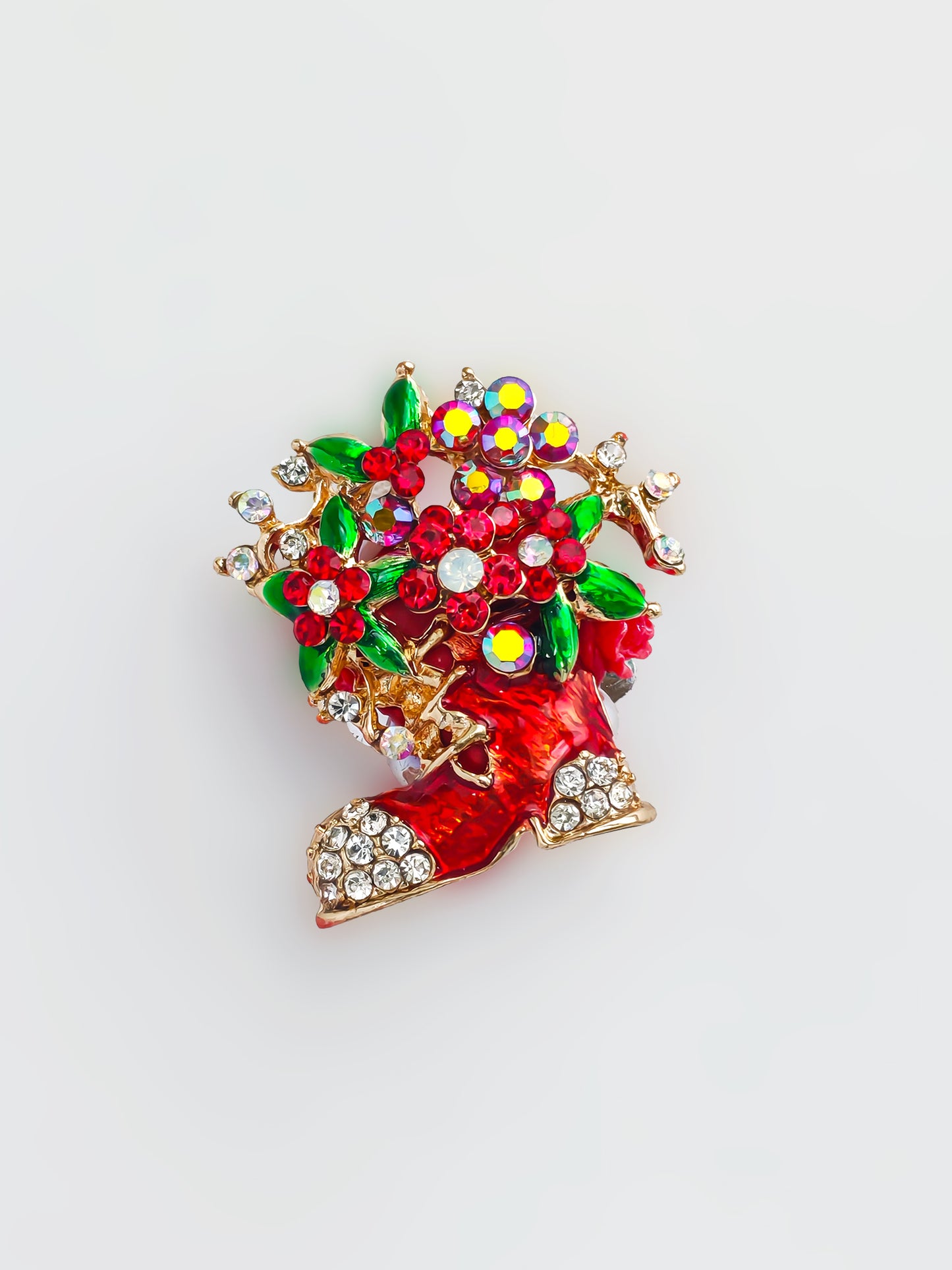 C52065 Metal Creative Christmas Boots, Beadable For Pens Bulk DIY Pens Making Kit Cute Christmas Beads For Crafts Assorted Bead Pens DIY Bead Pen For Office DIY Supplies Gift