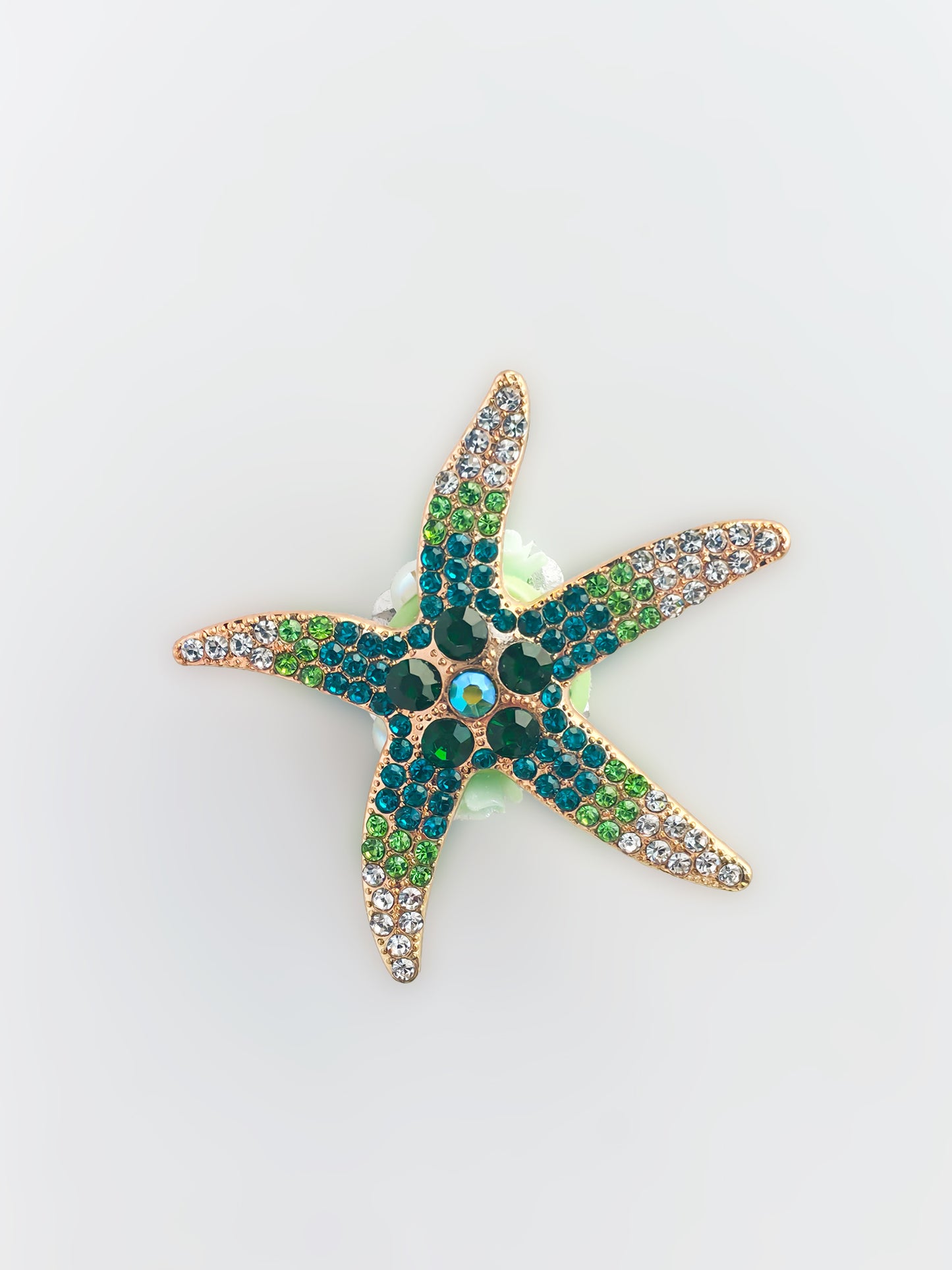 C52068 Metal Creative Set Diamond Starfish, Suitable For Bead Pens, Mobile Phone Pendants, Key Chains And Bags DIY Jewelry Craft Accessories
