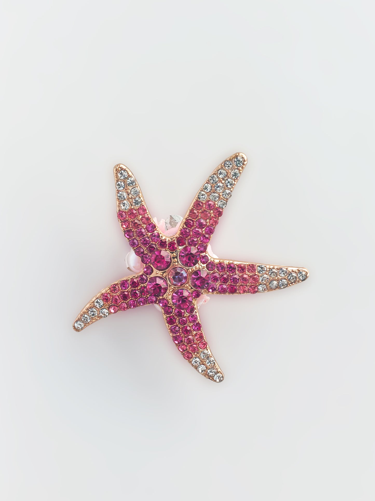 C52068 Metal Creative Set Diamond Starfish, Suitable For Bead Pens, Mobile Phone Pendants, Key Chains And Bags DIY Jewelry Craft Accessories