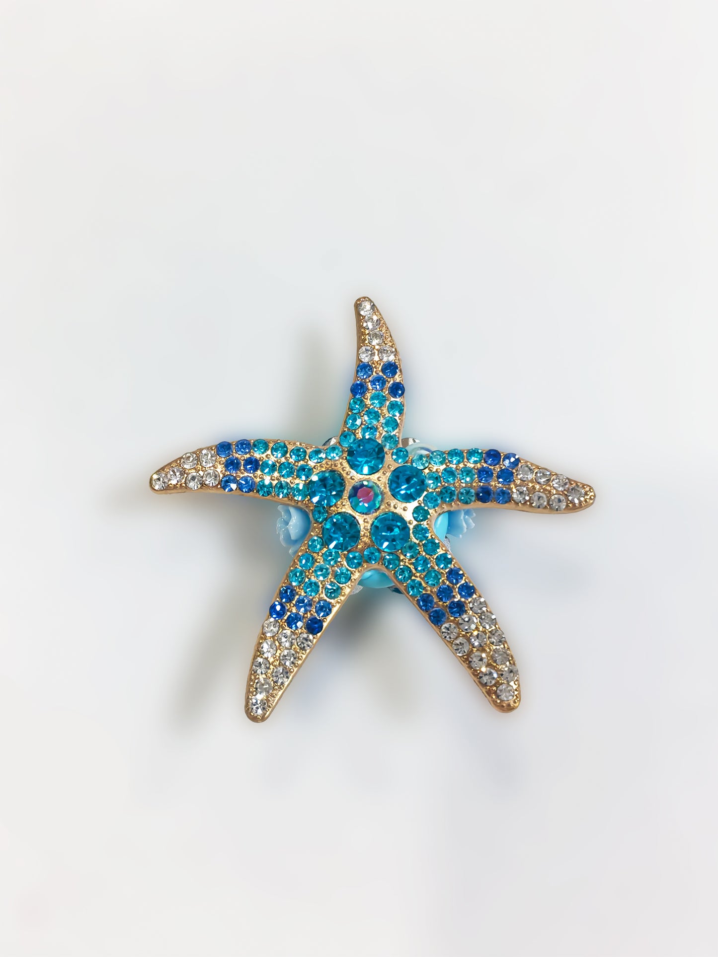 C52068 Metal Creative Set Diamond Starfish, Suitable For Bead Pens, Mobile Phone Pendants, Key Chains And Bags DIY Jewelry Craft Accessories