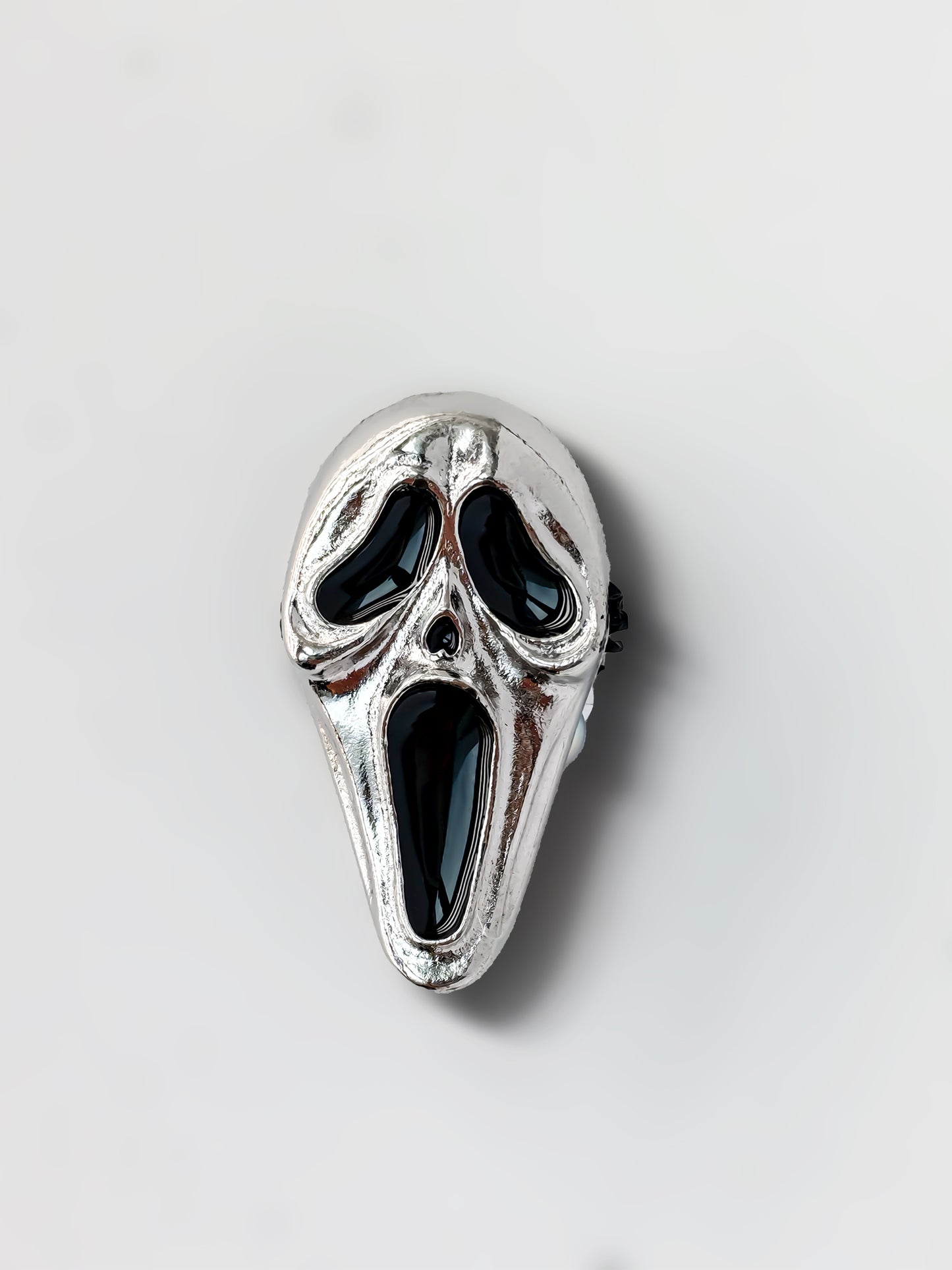 C52078 Halloween Screaming Ghost, Used For Halloween Decoration And Suitable For Necklace, Bracelet, Phone Chain, Bag Charms,Keychain