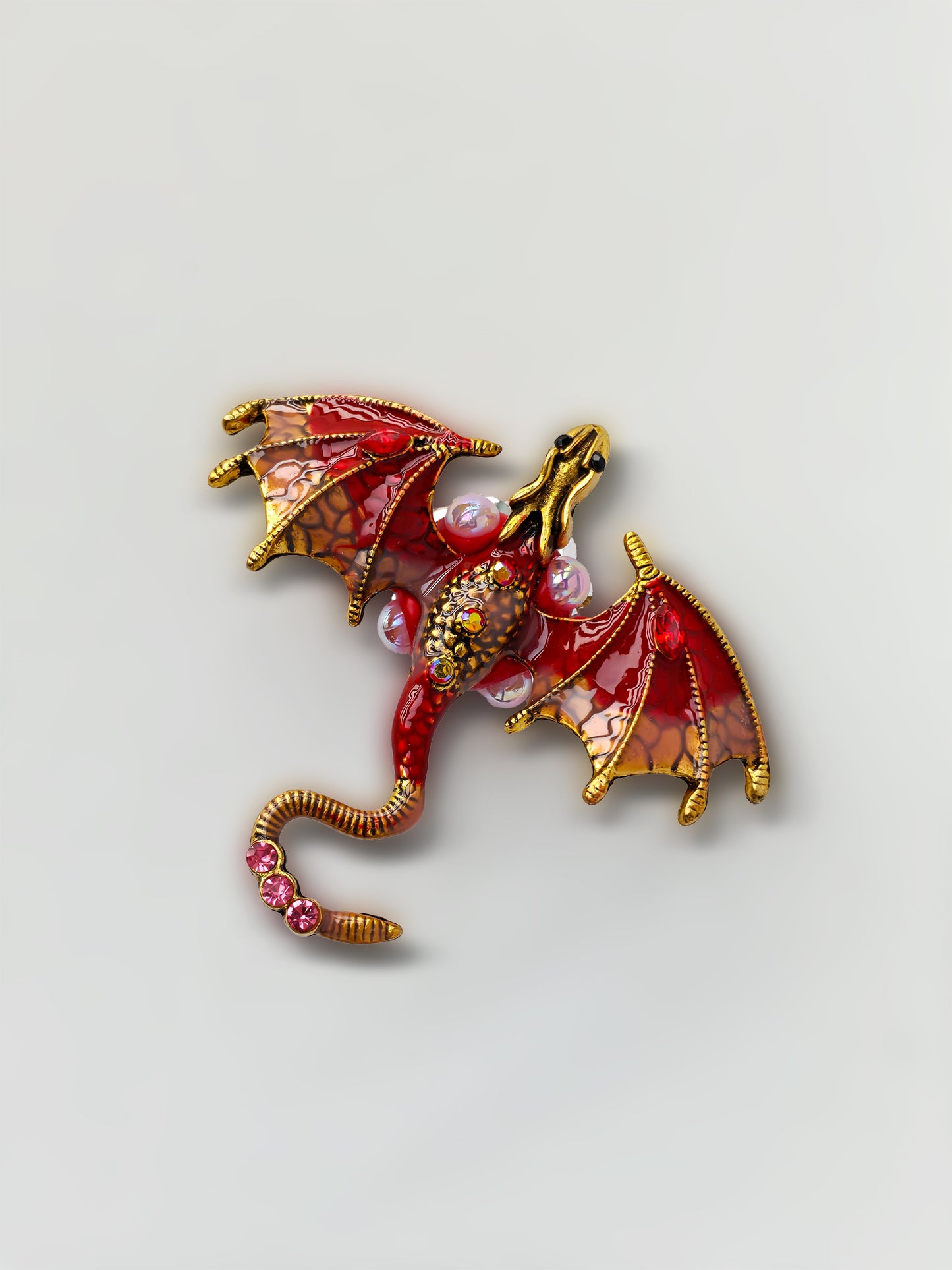 C52079 Pterosaur, The Dragon Design Suitable For Bead Pens, Mobile Phone Pendants, Key Chains And Bags DIY Jewelry Craft Accessories