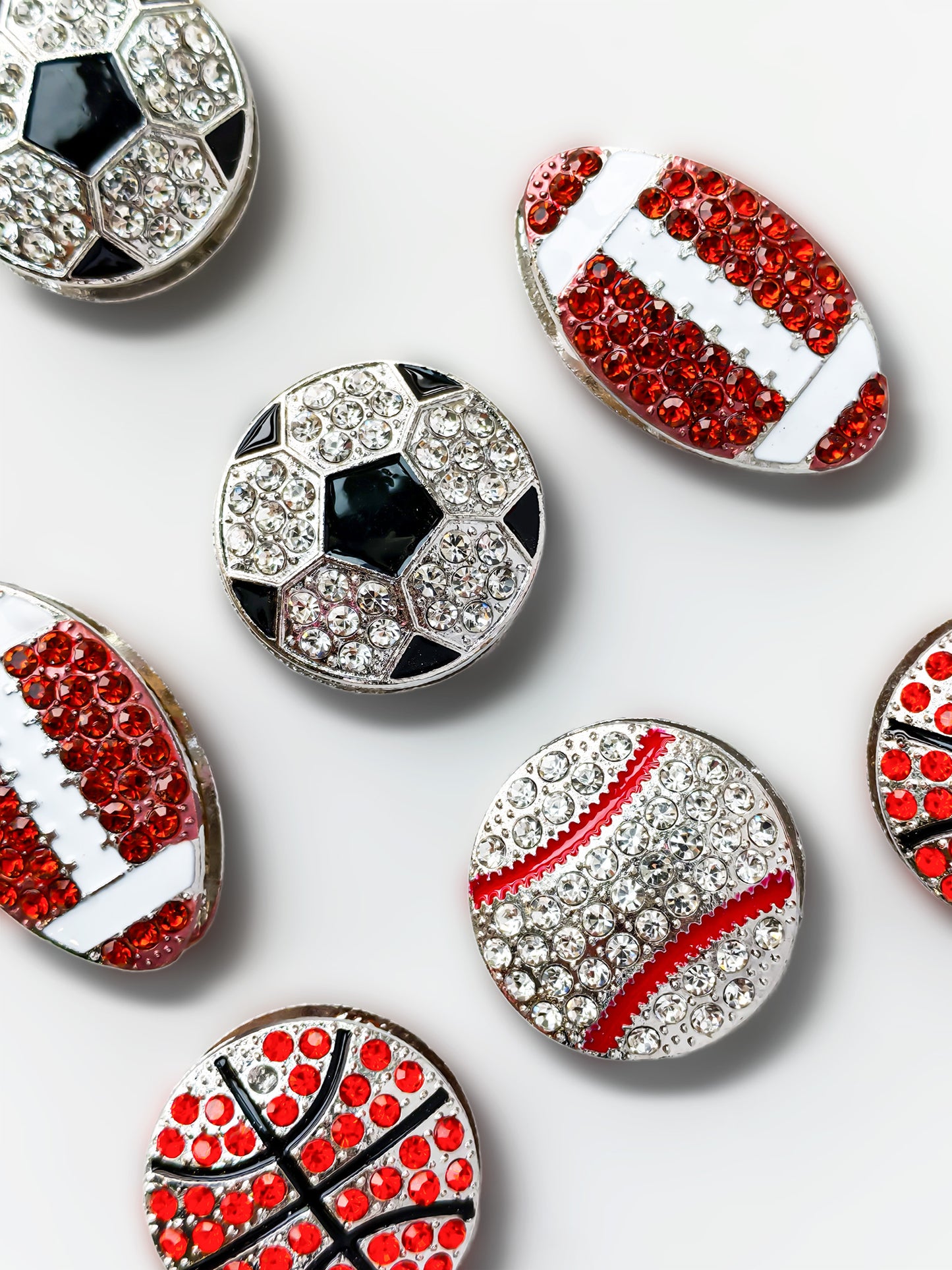 C52081 Metal balls, Great For Making Earrings, Necklaces, Keychains, Shoes And Watch Accessories