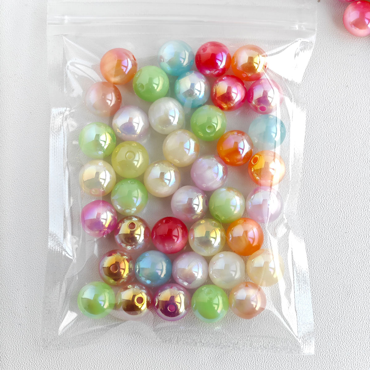AA0136 12mm Shimmer Resin Beads For Jewelry Making Hairwear Phone Shell Accessorie,Keychains