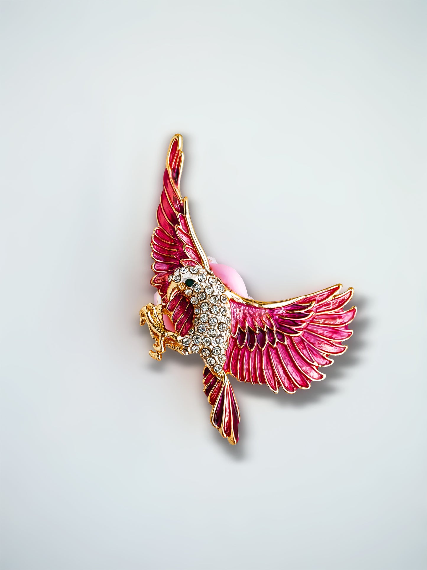 C52092 Metal Rhinestone Eagle, Suitable For Pens Bulk DIY Pens Making Kit Beads For Crafts Assorted Bead Pens DIY Bead Pen For Office DIY Gift