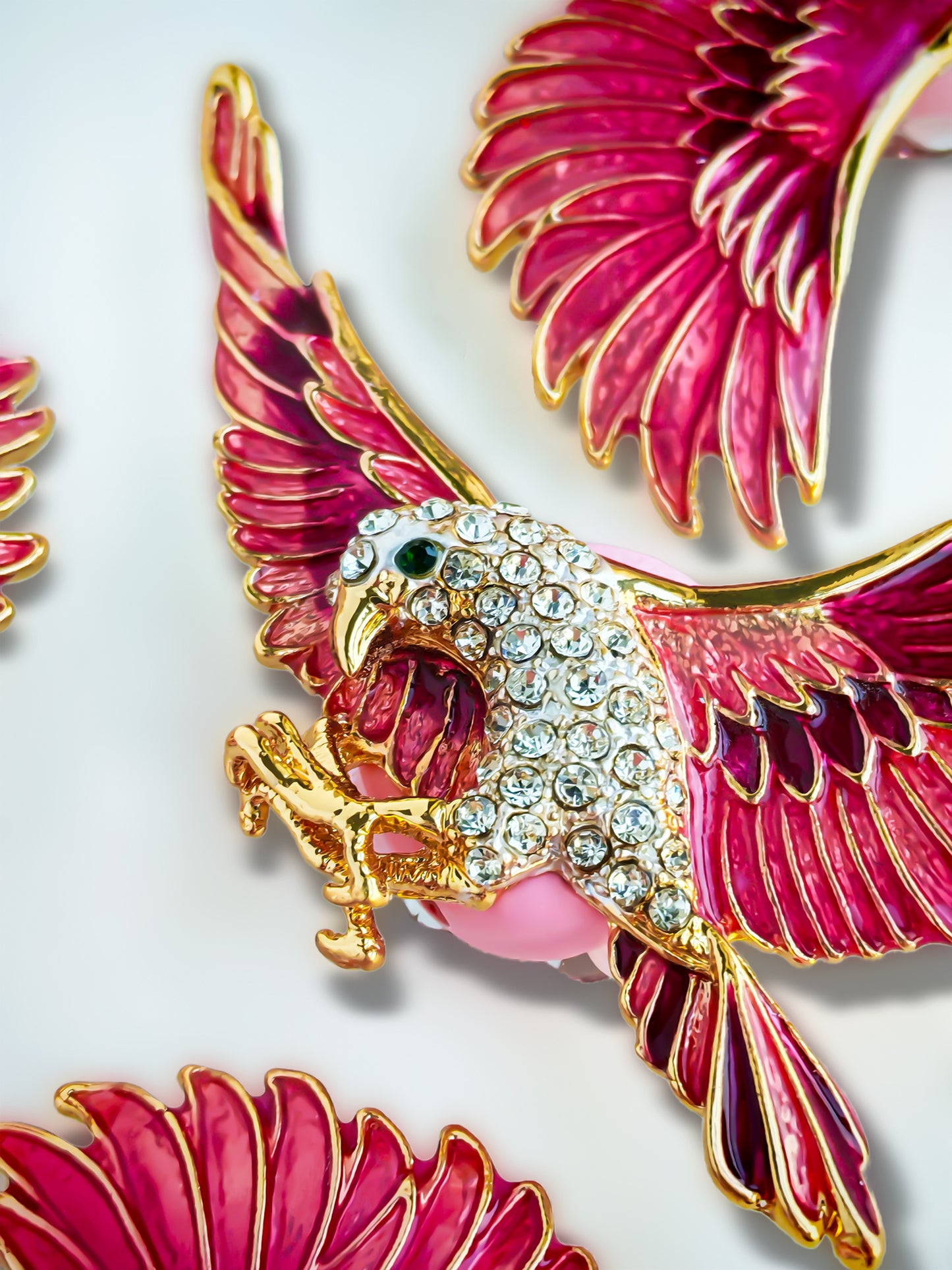 C52092 Metal Rhinestone Eagle, Suitable For Pens Bulk DIY Pens Making Kit Beads For Crafts Assorted Bead Pens DIY Bead Pen For Office DIY Gift