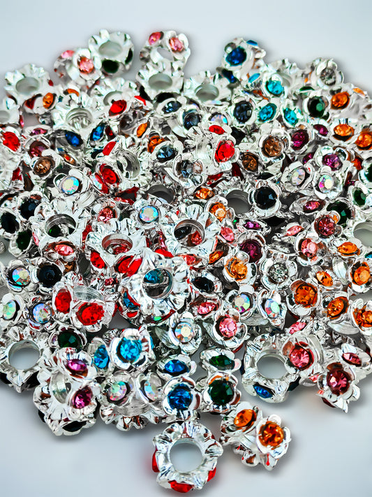C52111 Handmade Beaded Jewelry With Colored Diamond Beads, Creative Retro Fashion Accessory DIY Pens Phone Chains
