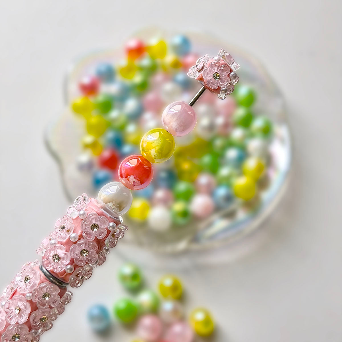 AA0144 25pcs/bag  12mm Shiny Round acrylic  Beads - DIY Craft Beads for Bracelets, Necklaces, Phone Charms & Jewelry Making Supplies