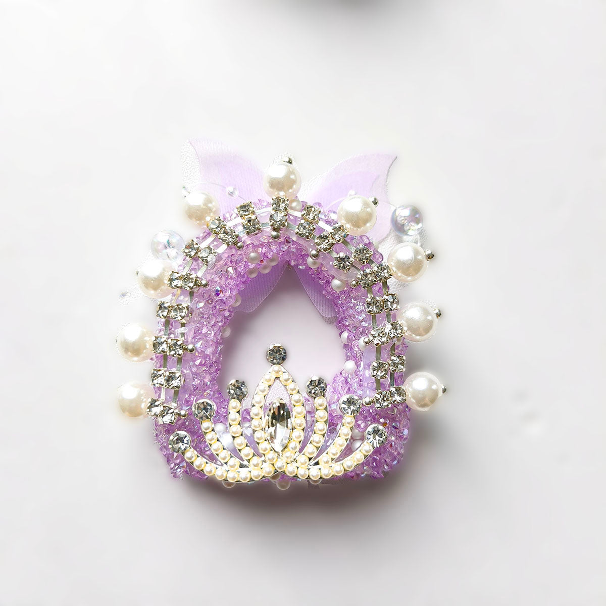 AA0165 Heavy-Duty Butterfly Crown Arch Beading DIY Accessories Kit - Pen Decoration Beads Craft Supplies