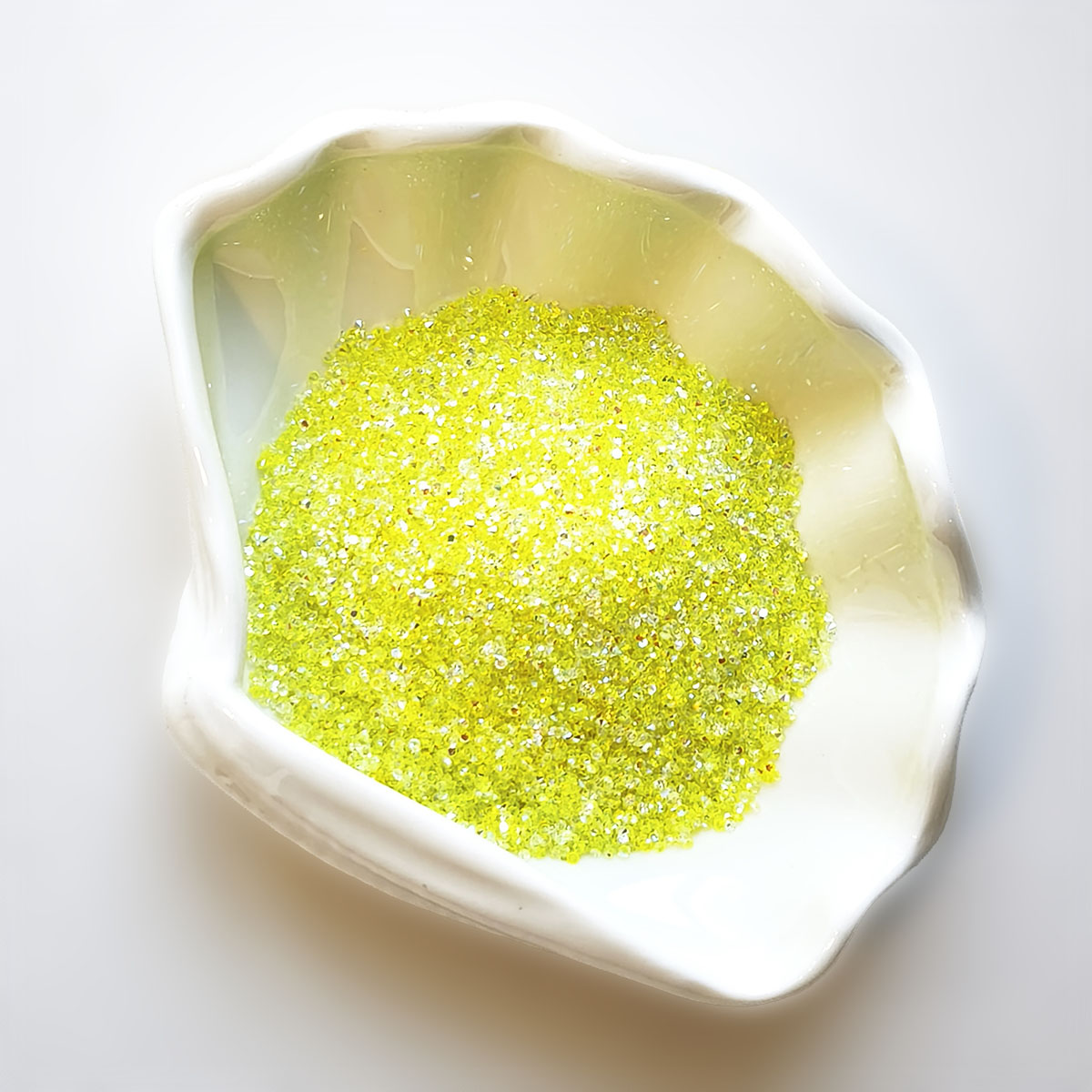 AA0227 Resin Pointed Bottom Aurora Sugar Rhinestones, Mini Iridescent Confetti Crystals for DIY Nail Art, Epoxy Resin, Cream Glue Phone Case & Jewelry Filler Supplies